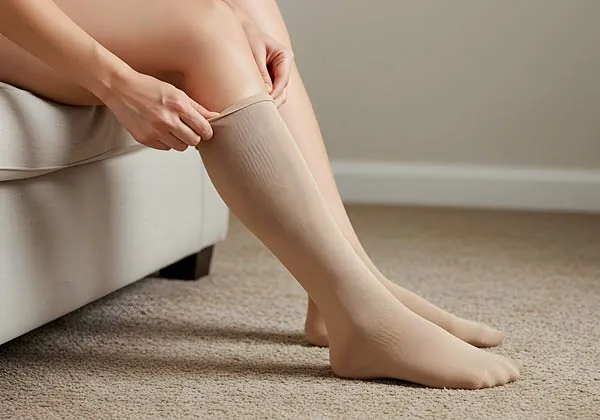 Kompressions- oder Stützstrümpfe